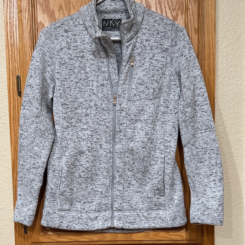 Marc New York Full Zip Grey Jacket - Size XS